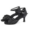 Women Latin Dance Shoes High Heel 7CM Ballroom Salsa Tango Dancing Shoes Indoor Dancing Shoes