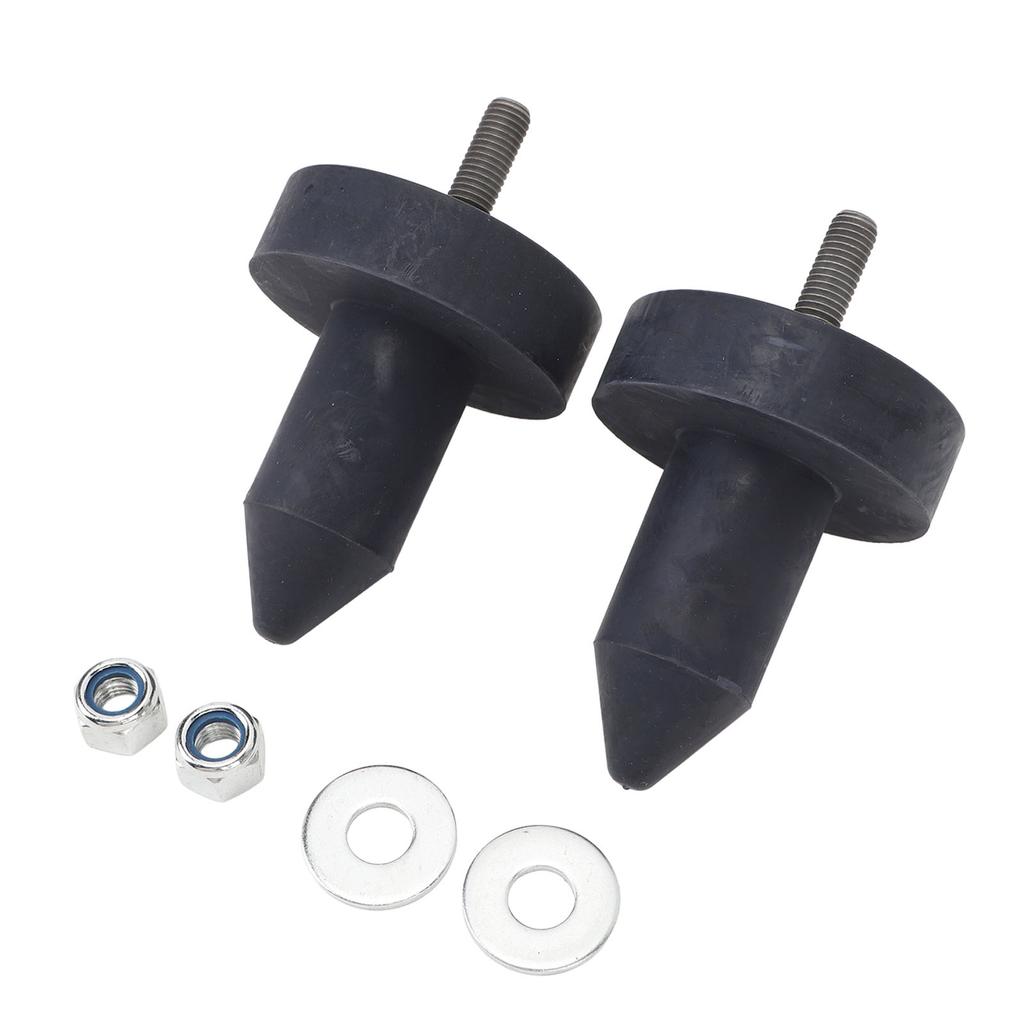 2PCS Hood Pin Set Polyurethane Rubber Stainless Steel 924?5410 Replacement for Kenworth T2000 T600A