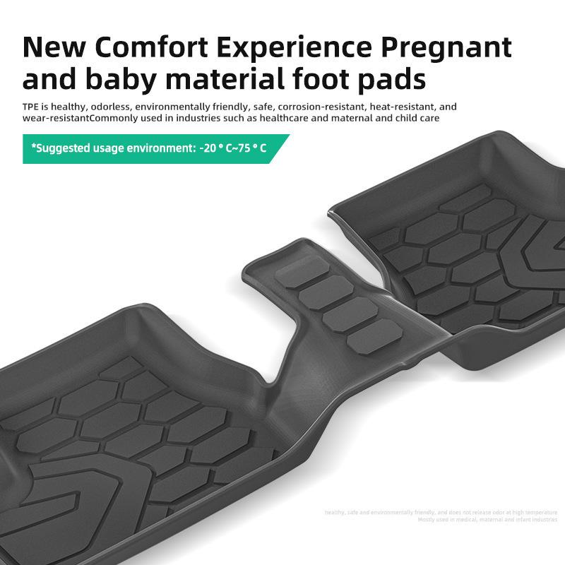 LADA Granta/Cross Floor & Trunk Mats (2018-2025), All-Weather TPE