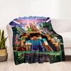 Minecraft 50 Blanket Durable Comfort Suitable for Livingroom Picnics Couch Four Seasons Multipurpose Warmthful Decor Gifts For Family Or Friends
