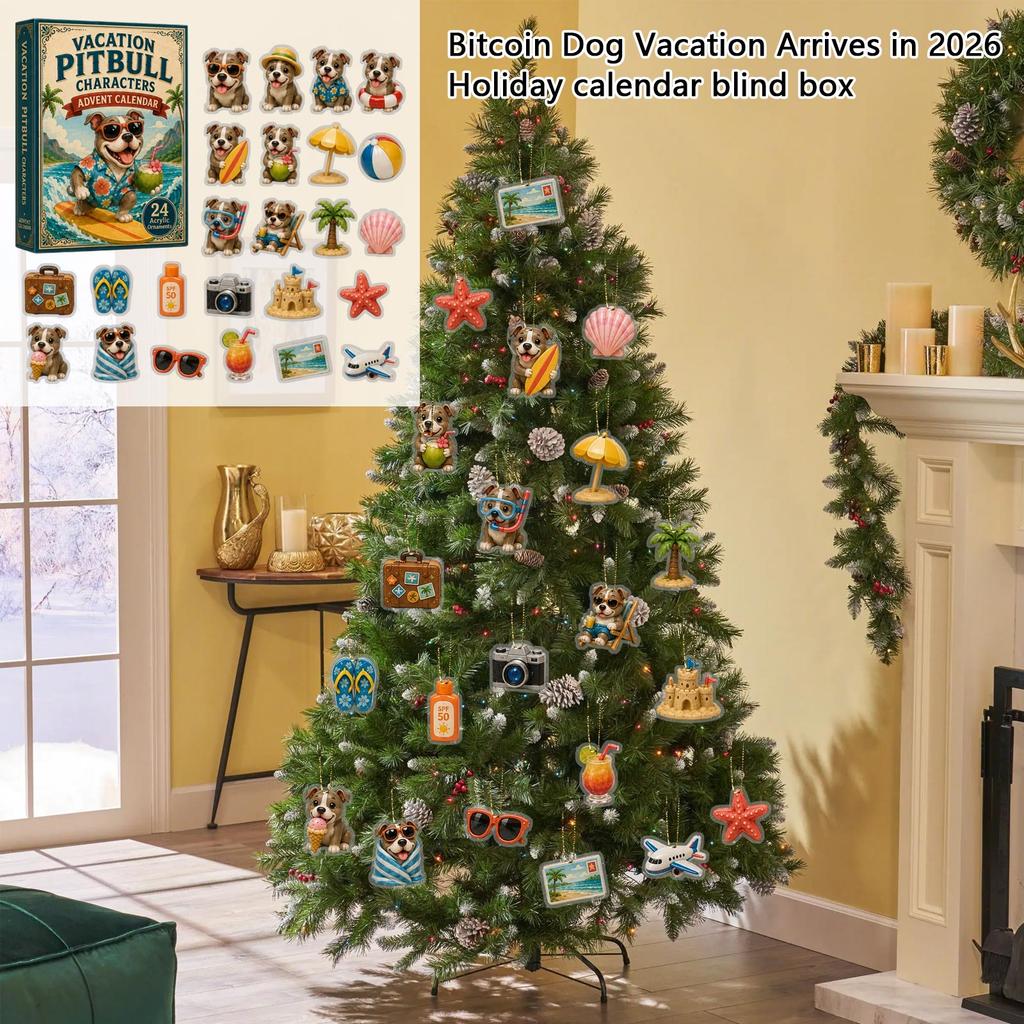 2026 Dog Vacation Advent Calendar 2D