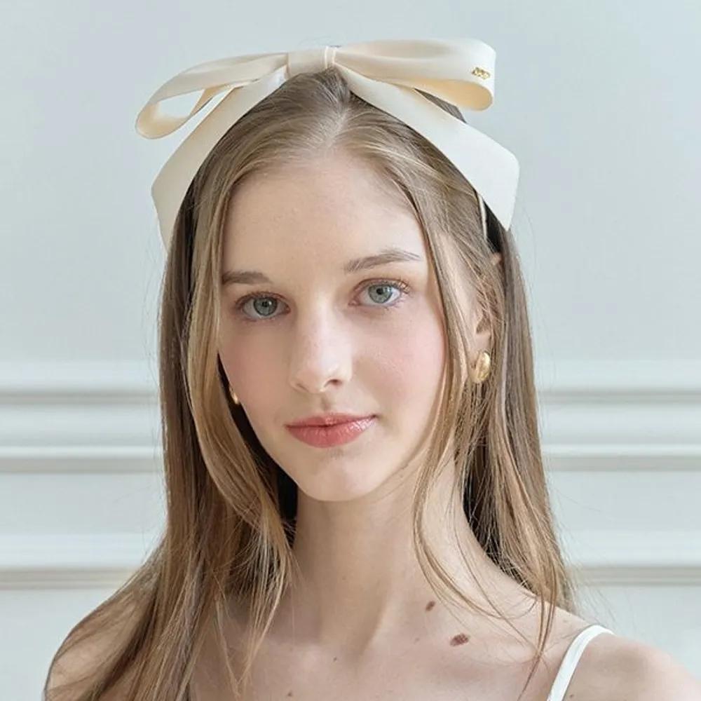 Audrey Ribbon Hairband JP-23-256HB ivory