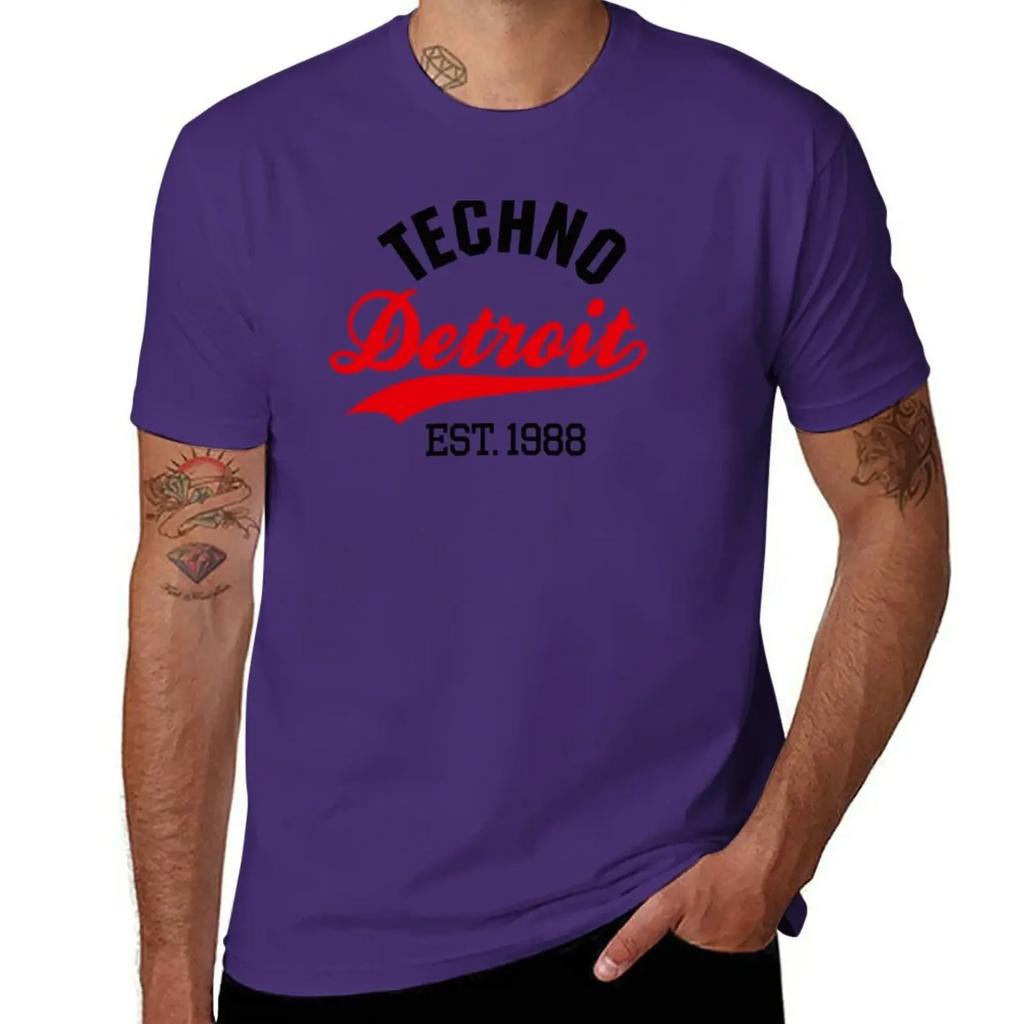Techno Detroit est.1988 T-Shirt sublime vintage mens clothing