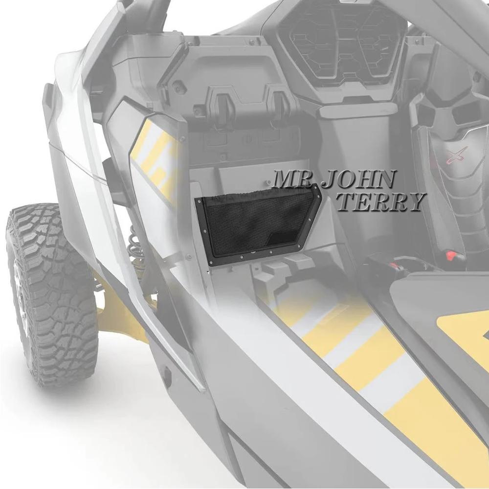 For CAN-AM MAVERICK R For Can-Am Maverick R 2024- UTV New Accessories Backrest Rear Storage Black