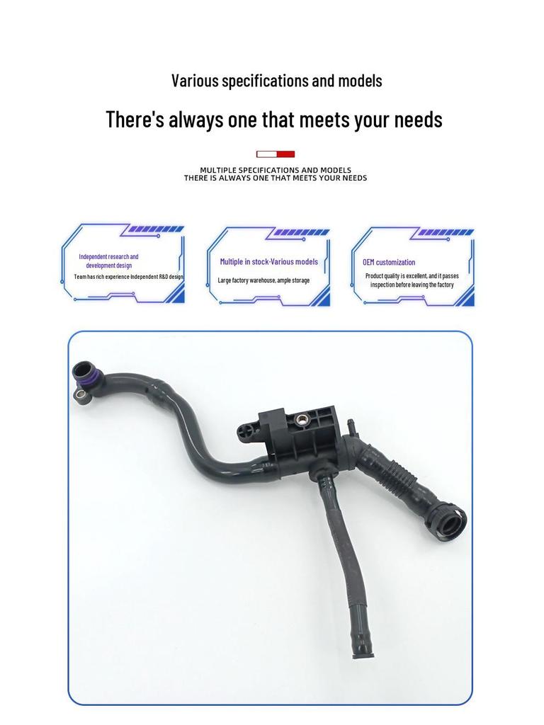 Car Exhaust Pipe 03C103474AD: Suitable for 103006 Car Parts Vacuum Pipe and Exhaust Gas Valve