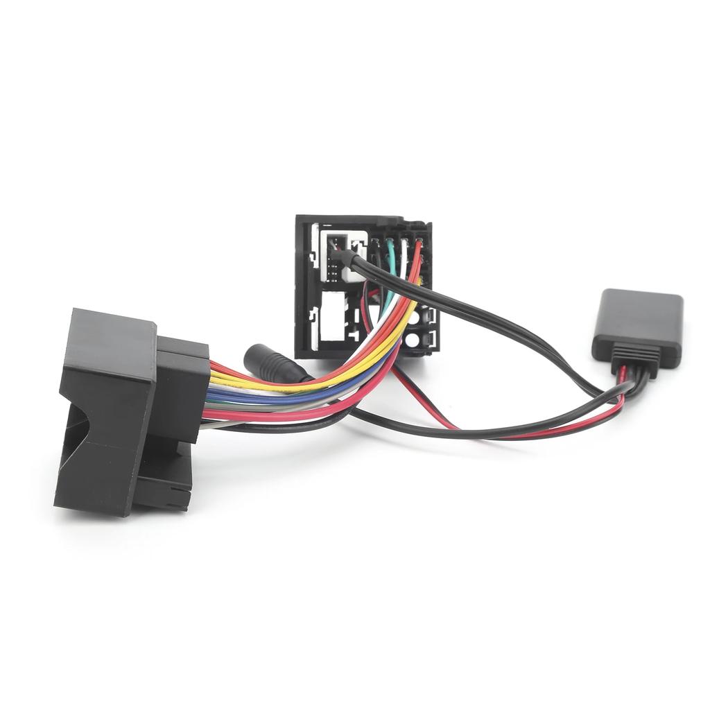 59.1in Bluetooth 5.0 AUX Cable Audio Adapter with Microphone Fit for BMW E60 E63 E64 E65 E66 E87