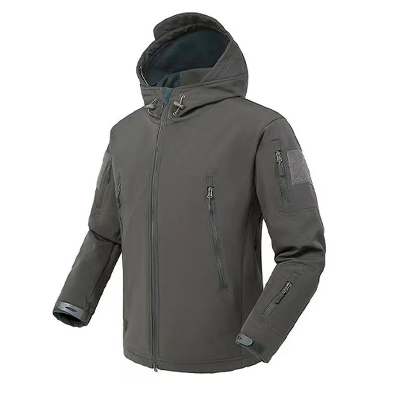 Men's Winter SoftShell Waterproof Jackets Male Hood Coat Fishing Hiking Camping Climbing Skiing Pants Trousers