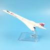 1/400 Scale 16cm BRITISH AIRWAYS CONCORDE Airplane Model Airplane Diecast Metal Planes