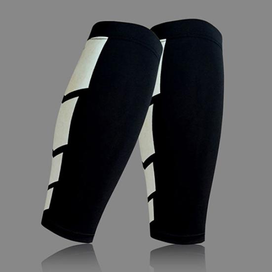 

Unisex Sport Calf Brace Support Sleeve Running Cycling Leg Compression Exercise L чёрный