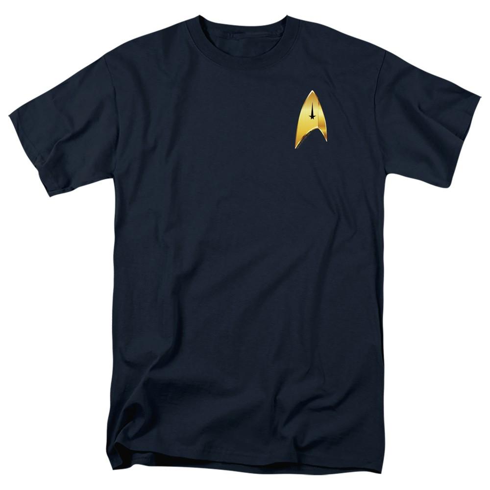 Star Trek Discovery Command Badge Adult T-Shirt XXL