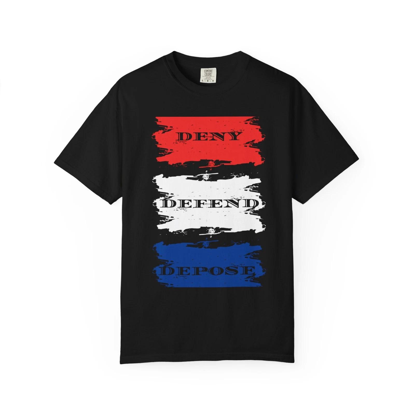 Футболка «Отрицай, Защищай, Свергай» 3XL