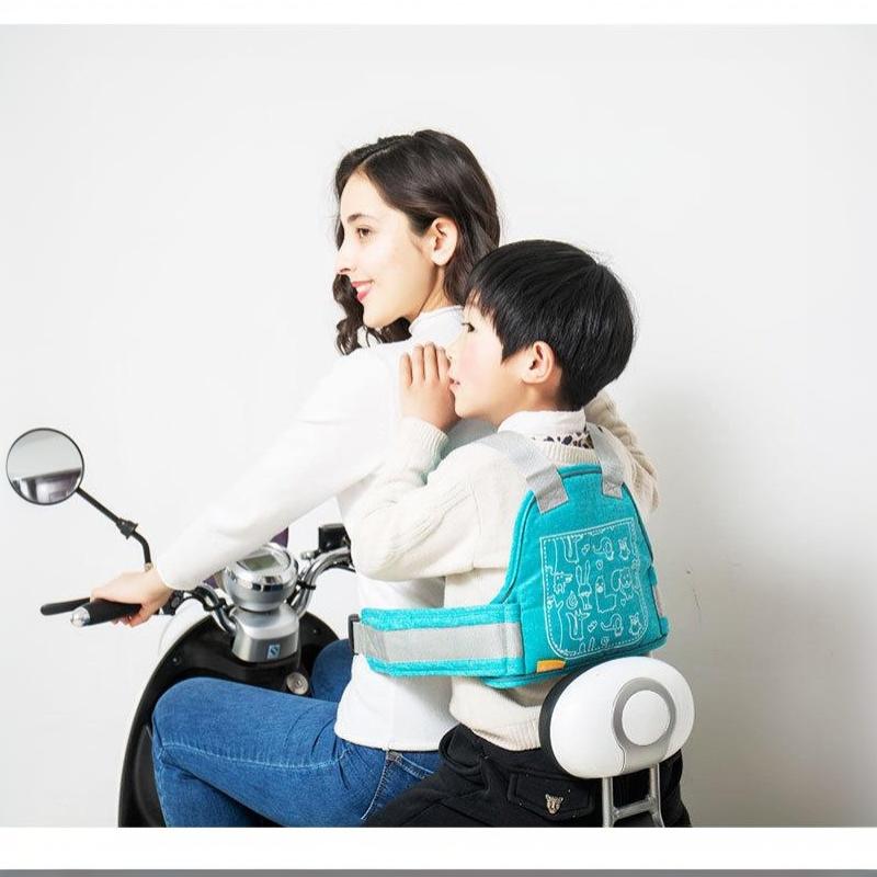 Kindermotorrad-Sicherheitsgurt Elektrischer Fahrradgurt Sicherheitsgurt-Schutzgurte Anti-Sturz-Gurt Verstellbar B