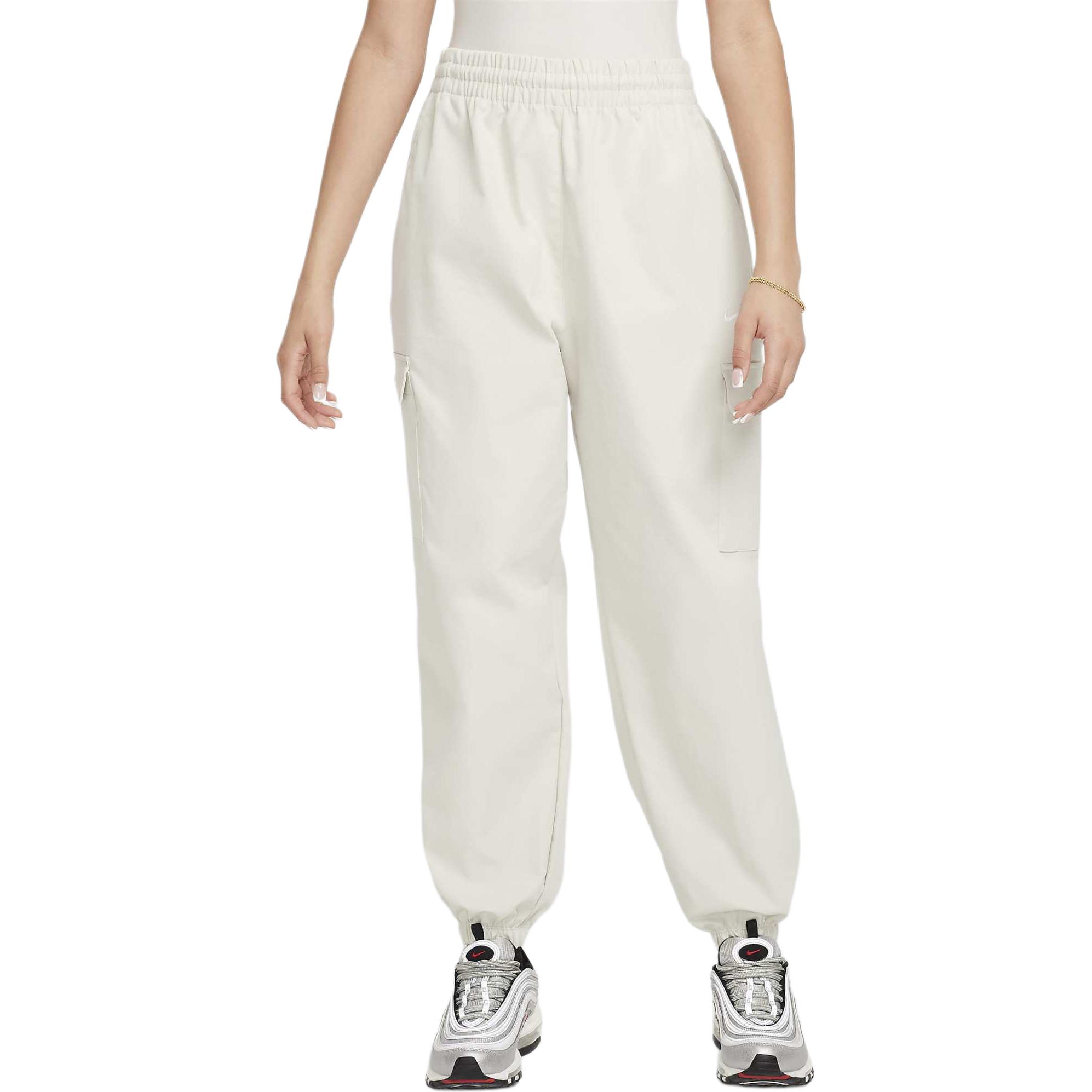 

Nike Knitted Sports Pants Comfortable Soft Versatile Unisex Bottoms Light-Bone White FZ5554072 XL