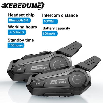 Motorová přilba X1 Plus Interkom Bluetooth 5.0 Bezdrátová náhlavní souprava pro motocykly 1000 m Interphone Reproduktor Handsfree vysílačka přilba