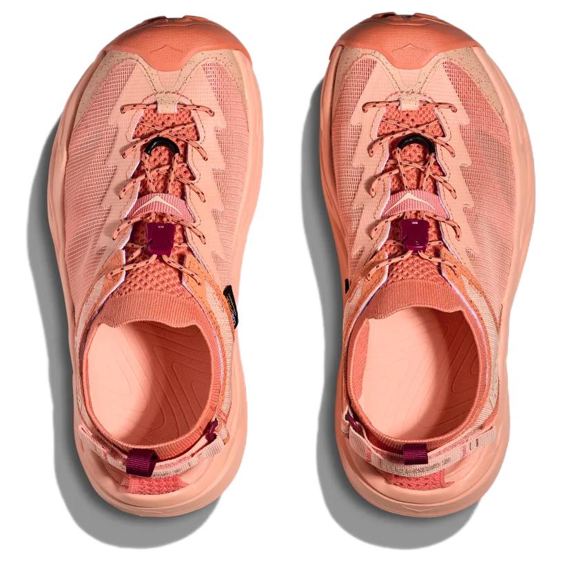 HOKA One One Hopara 2 Comfortable Trendy Non-Slip Durable Creek Shoes Women Shoes Red 1147670-DLY