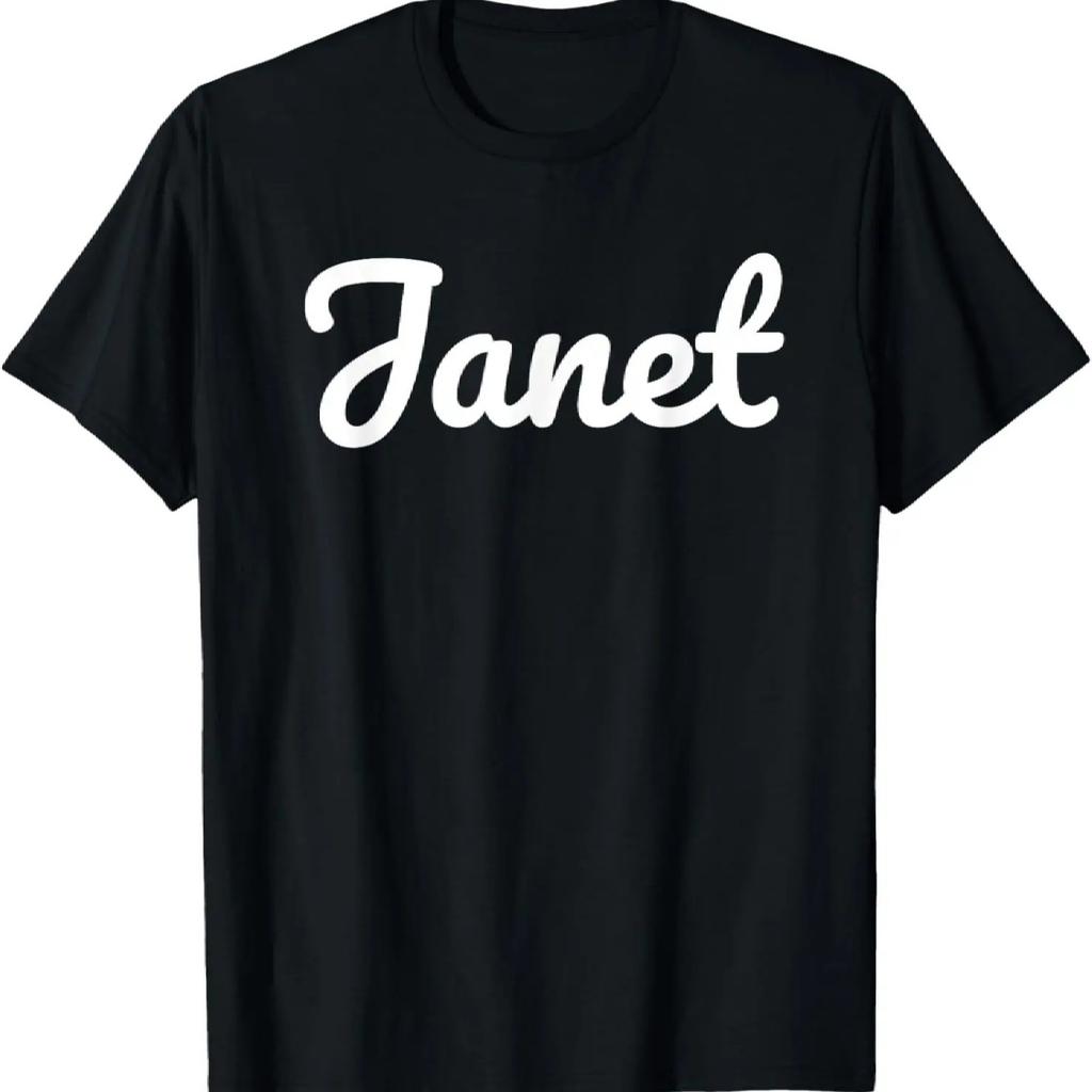 Schönes Handwriting Style Janet Kalligraphie T-Shirt