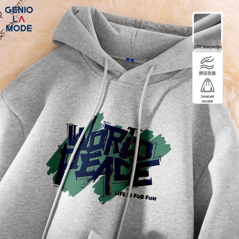 GENIOLAMODE Men's Autumn Hooded Sweatshirt