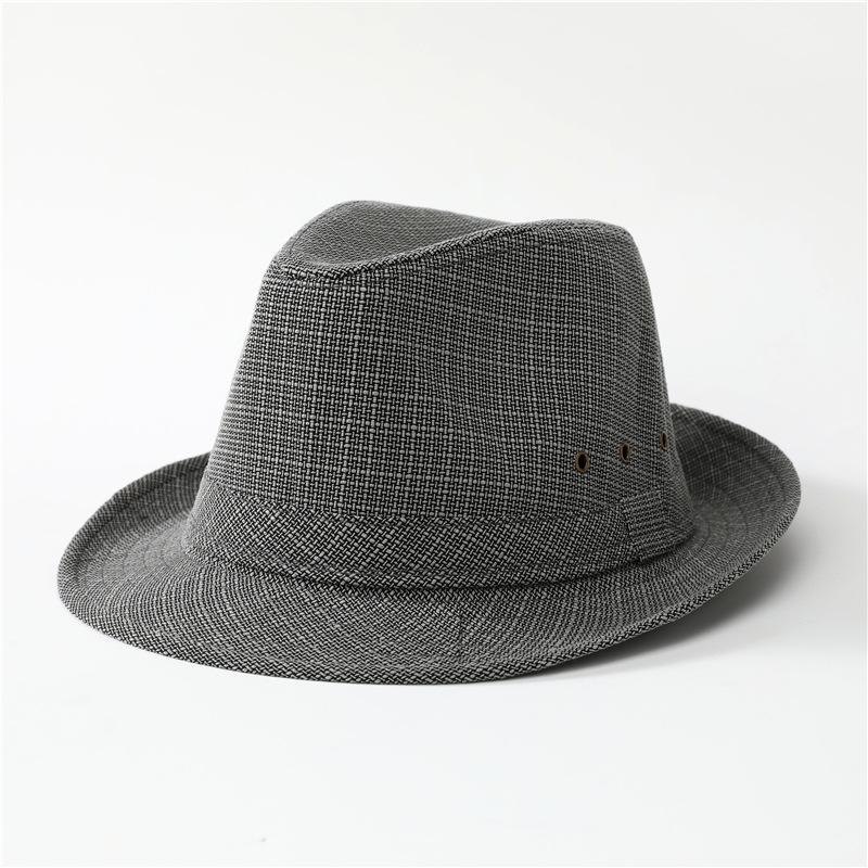 Hat Men'S Spring And Autumn Top Hat In The Elderly Sunscreen Visor Hat Summer Cool Hat Dad Casual Grandfather Four Seasons Hat
