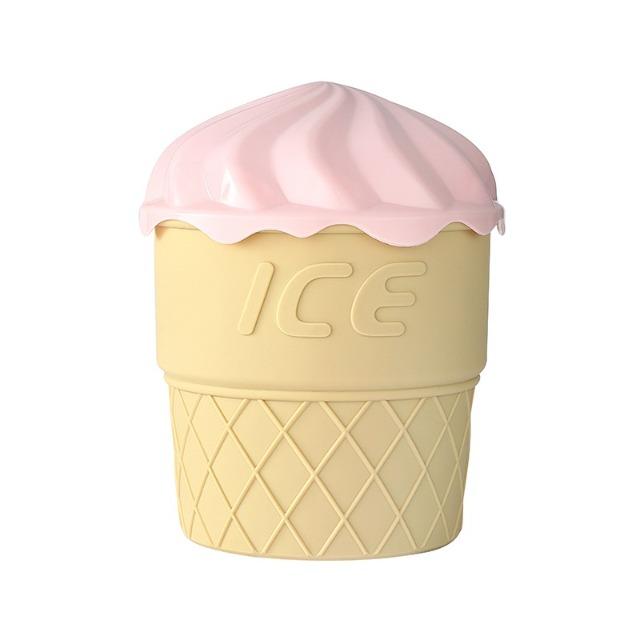 Portable Silicone Ice Bucket With Lid Ice Cube Maker Mold Wine Cooler Beer Whiskey Freeze Space Saving Home Bar Kitchen Tools