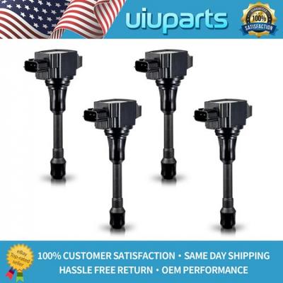 4 UF549 Ignition Coil OEM for Nissan Altima Sentra Rogue 2.5 Versa 1.8 2007-2012
