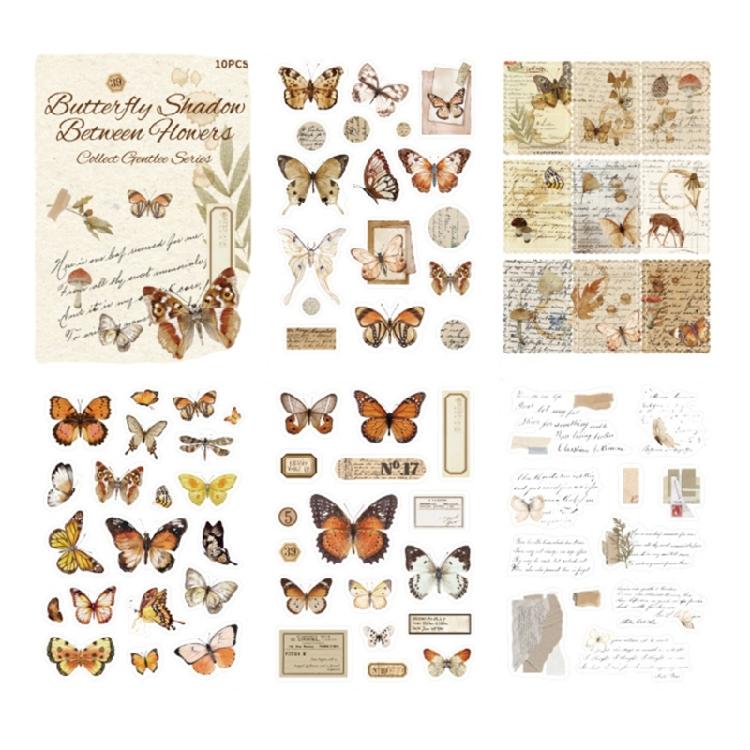 Photocard Scrapbooking Sticker Adhesive Cartoon Sticker Book for Photocards Journal Decoration