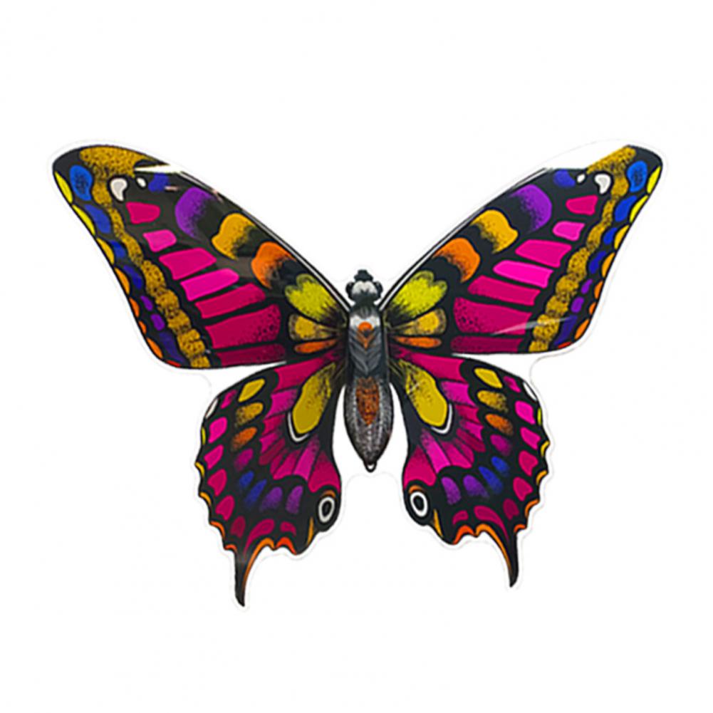 Farfalle Colorate 3D da Parete Grandi 40cm Ornamento Farfalla Decalcomanie Murali Decorazione Sfondo Finestra Casa Matrimonio