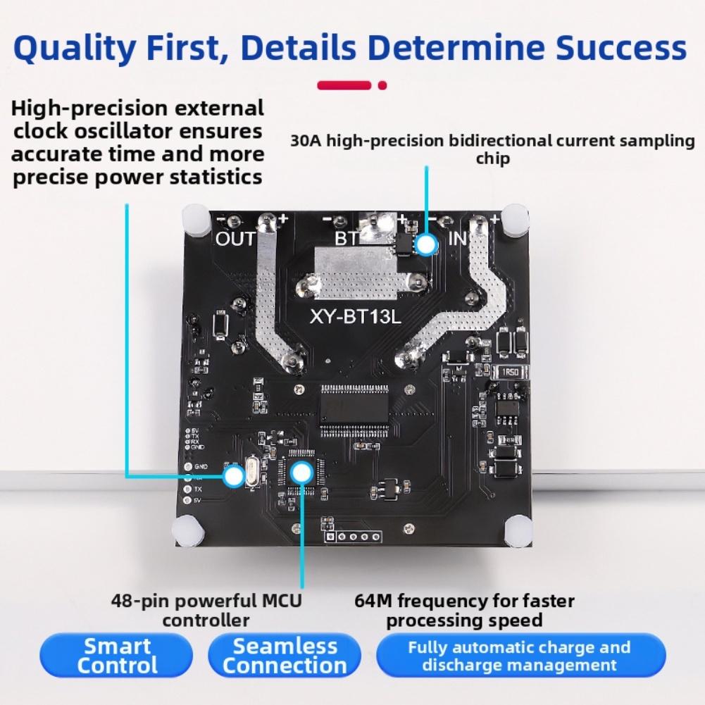 1pc Controller Module Battery 30A Undervoltage And Overcharge Protection Battery Protection Module Instrument Parts