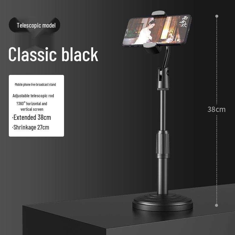 Universal Phone Holder for Overhead Shots, Live Streaming, and Photos - Adjustable Multi-Functional Stand