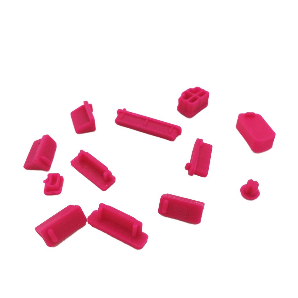 Silicone Anti-dust Plugs Notebook Computer Port Dust Plugs Laptop Port Dust Covers Stoppers HDMI RJ45 USB Port Interface Cover