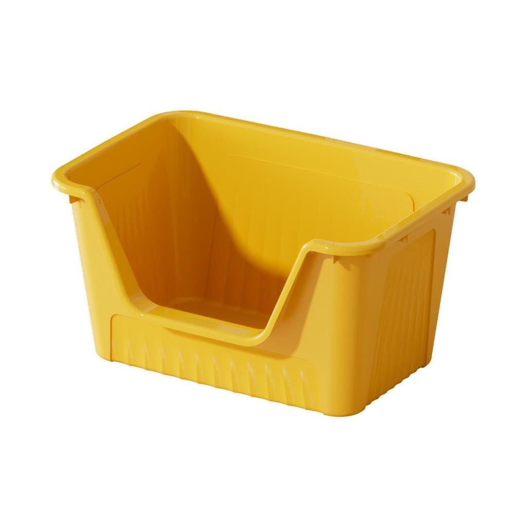 Extra Large Odor-Proof Anti-Splash Cat Litter Box and Open Pet Poop Tray