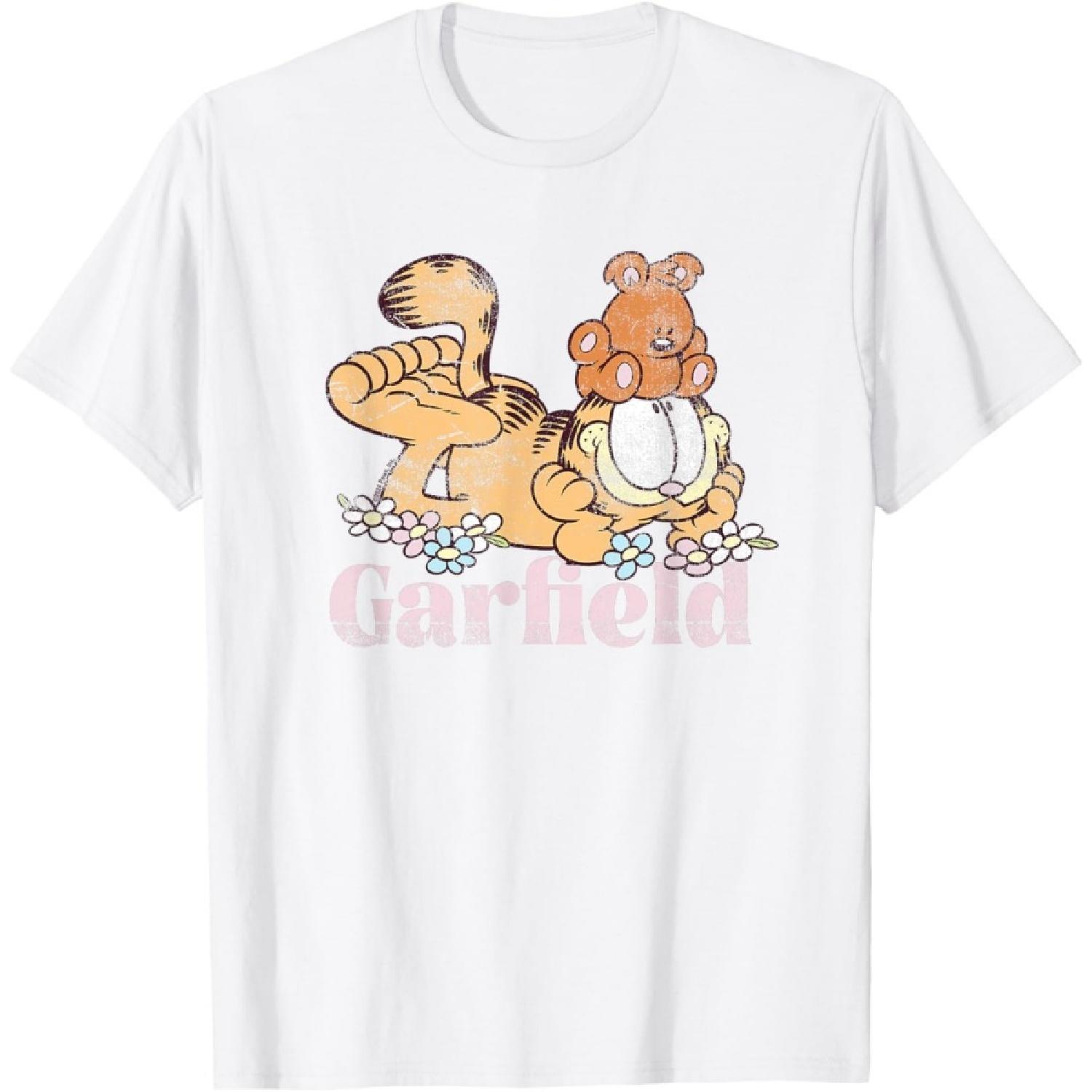 Garfield and Pooky T-Shirt XXXXXL белый