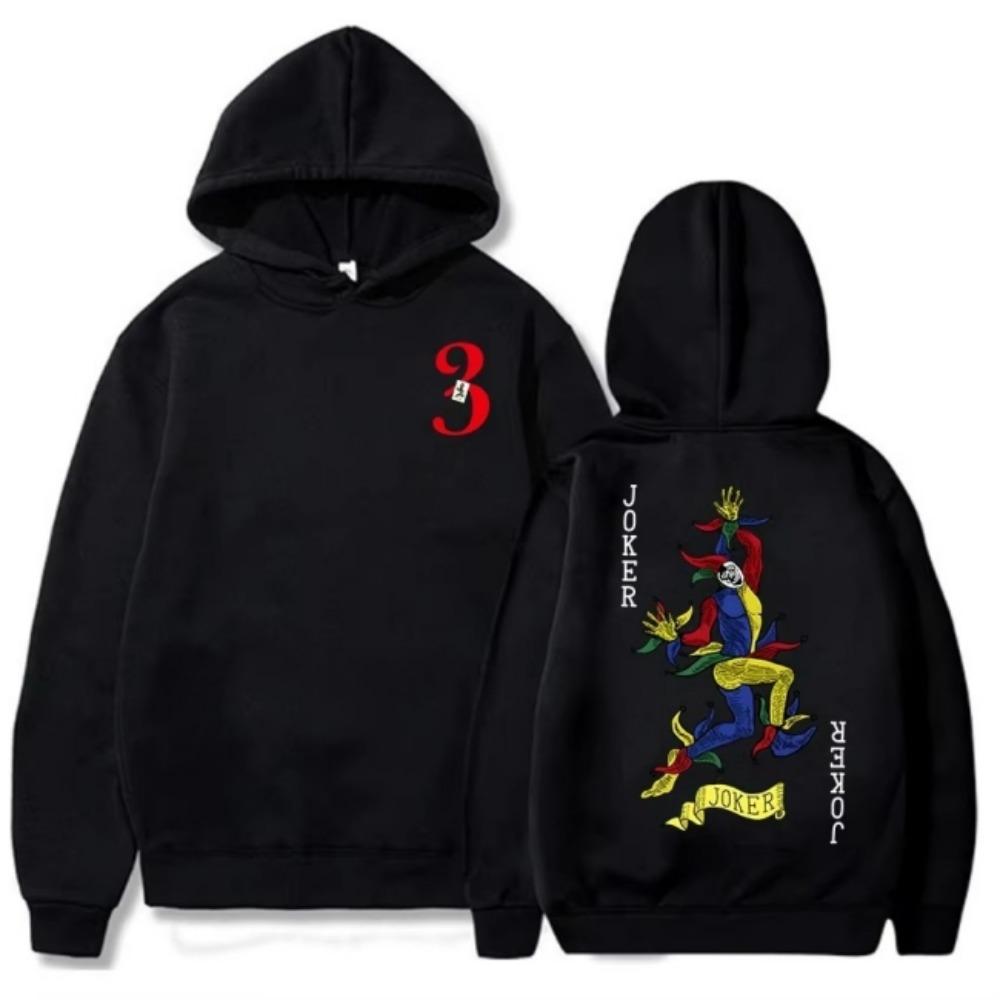 Spring Autumn Hoodies for Boys Girls Casual Sweatshirt Kids Clothes Tops Long Sleeve Hoodie Funny Clown Printed Hooded Pullover