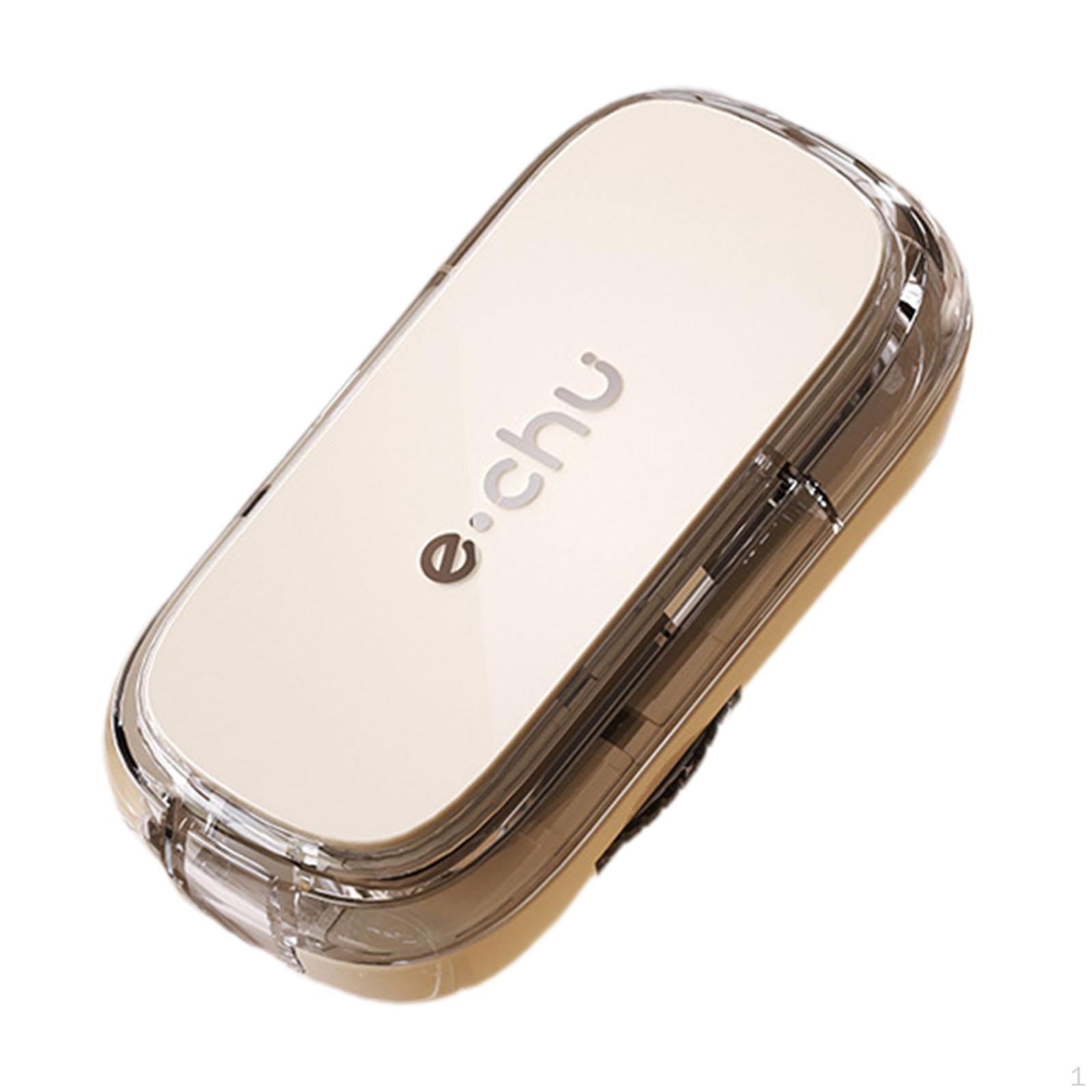 

Таблетницы Сплиттер Портативный Многофункциональный Удобный Чехол Для Таблеток Для Дома В Помещении white Half