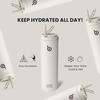 BOTTLE BOTTLE Insulated Water Bottle 24oz with Straw Lid and Handle for Sports Travel Gym Stainless Steel Water Bottles Double-Wall Vacuum Metal
