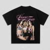 Sabrina Carpenter Coachella Pop Star Tour Graphic T Shirt 2026 Summer New Unisex Women Fashion Cotton Oversized Street Y2K Tshirt