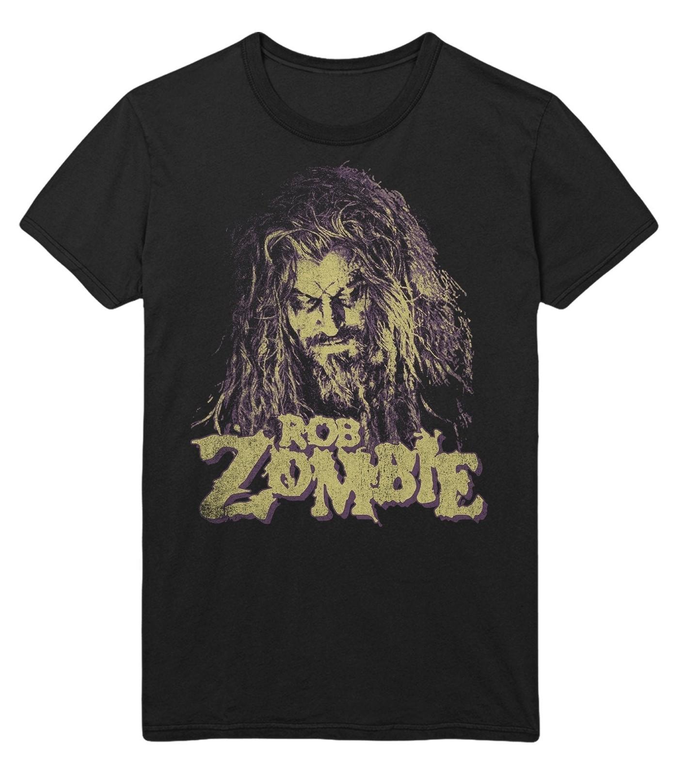 Stakes Rob Zombie Vintage Early 2000s Jumbo Print T-Shirt T-Shirt Black New XXL