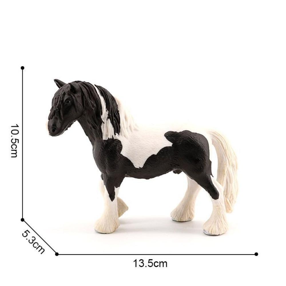 PVC Figurines Horse Animal Model Simulation Wild Life Horse Model  Early Educational