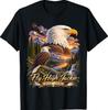 Fly High Jackie, Jackie and Shadow Bald Eagle T-Shirt