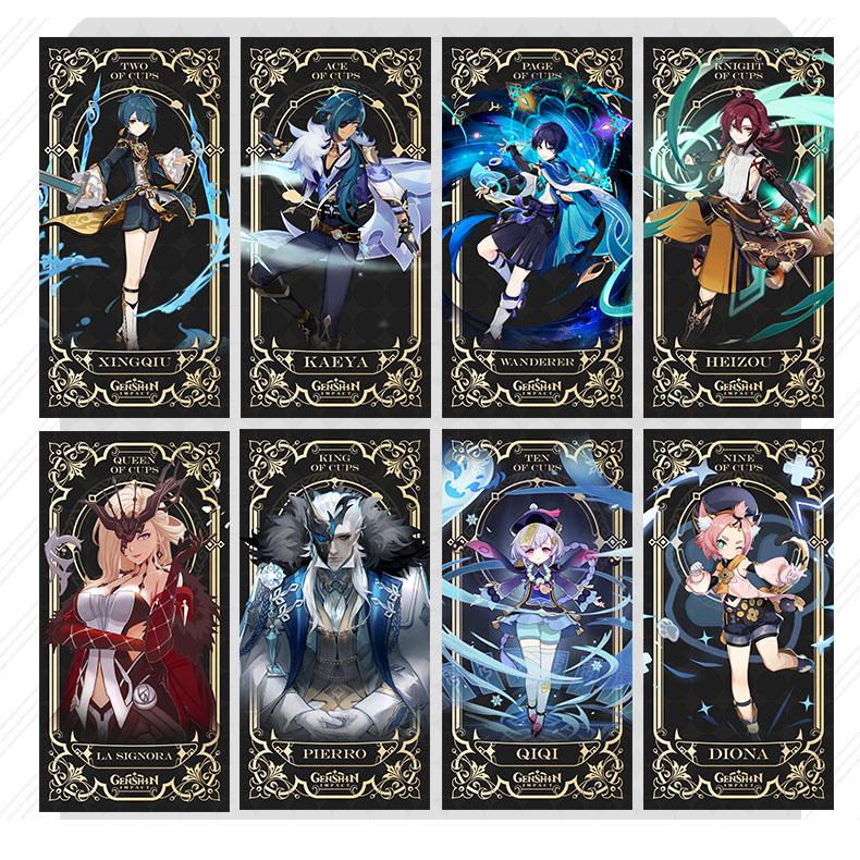 New Arrival Genshin Impact Tarot 56 PCS
