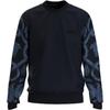 Versace Bluzy Męskie Granatowe Okrągły Dekolt Umiarkowane Inne 1019222-1A13830-5U960