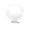 4/6/8/10 Inch Round Cake Board 3pcs/Set Acrylic Cake Disc For Cake Trimming Circle Clear Perspex Sheeting Acrylic Plate
