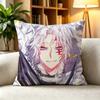D-D.Gray-man Dark Shonen Anime  Square Double-Sided printed Pillow Case Bedroom Bedside Pillow Sofa Cushion Cover