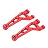 2 Pcs Front Upper Suspension Arm Aluminium Alloy Red Fit for HBX 16889 1/16 Remote Control Car