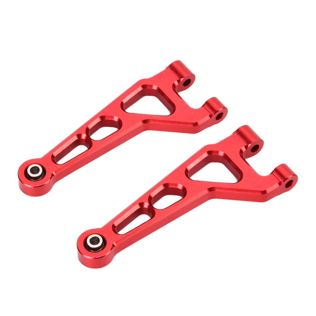 2 Pcs Front Upper Suspension Arm Aluminium Alloy Red Fit for HBX 16889 1/16 Remote Control Car