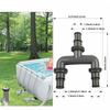 Compatibility For 32mm Hoses 3-Way Connector Hose Connector Pool Hose Adapter