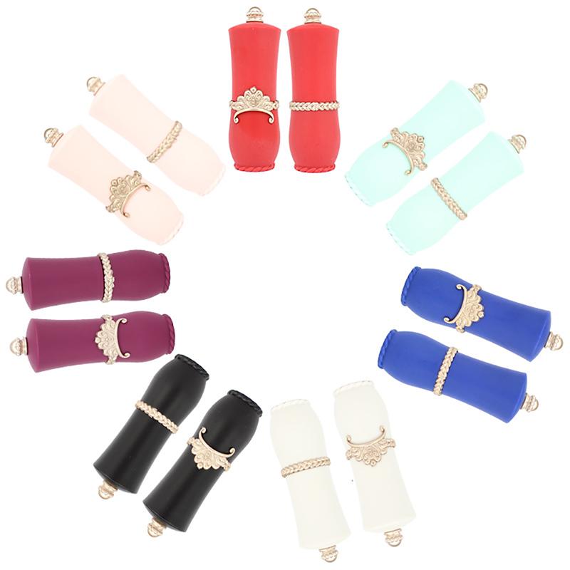 Diy Lipstick Shaped Needles Pin Cushion Needle Holder Needle Holder