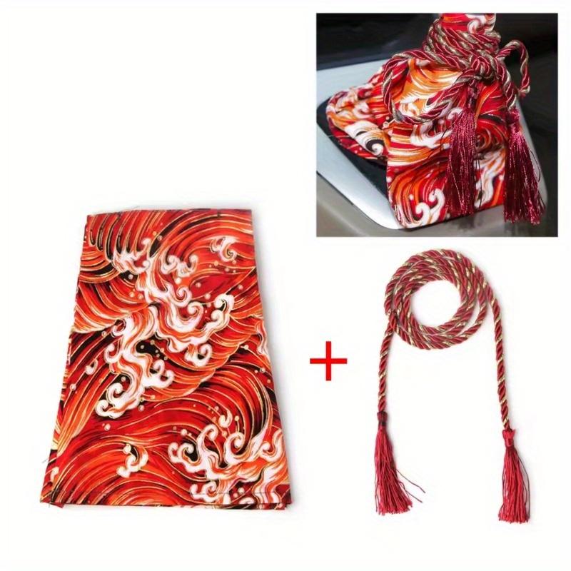 1set Car Gear Sleeve Gear Handle Decorative Cloth Cover Automatic Manual Gear Lever Wave Stick Head Dust Cover