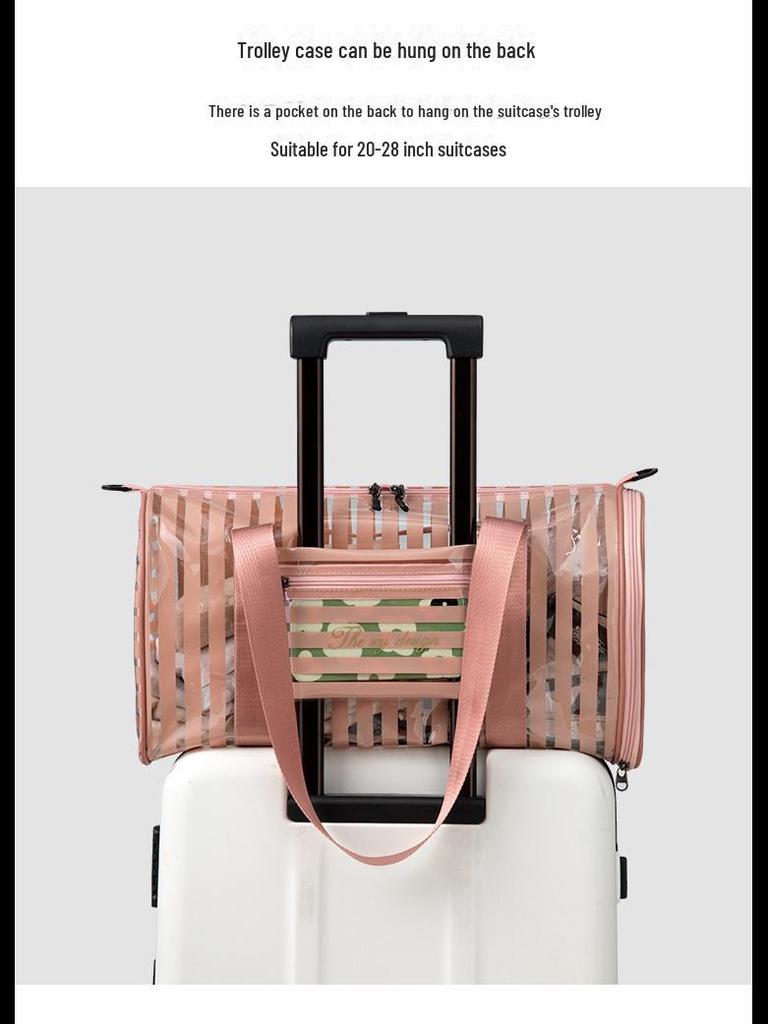 Waterproof PVC Sports & Yoga Bag - Cross-Border Outdoor & Travel Fitness Bag