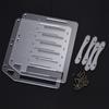 Hard Drive Rack Hard Drive Bracket Enclosure 4 6 8 10 Bay Acrylic DIY Cooling Solution for Multiple 3.5  HDDs Hard