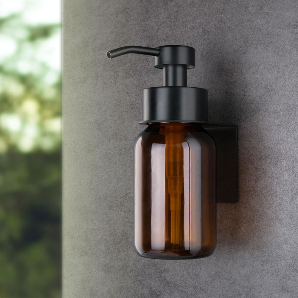 Kitchen Single Wall Stainless Steel Bracket Shower Dispenser Sink Soap Dispenser Liquid Hand Bracket for Soap Dispenser янтарь